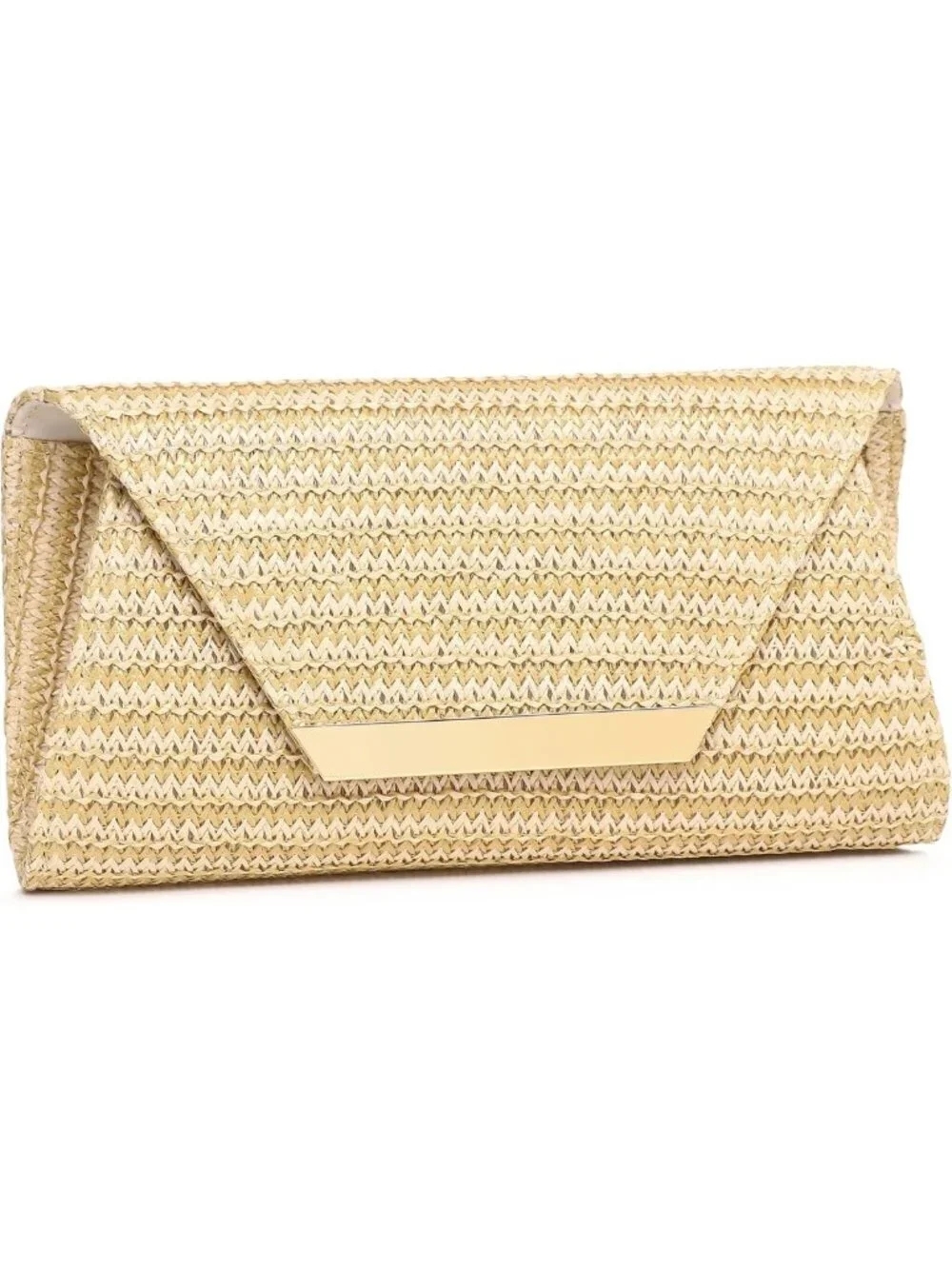 Elegant Patent Leather Clutch Purse for Women - Formal Evening Bag with Chain